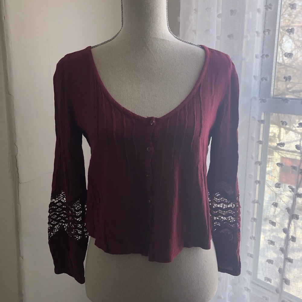 Roxy boho crop top